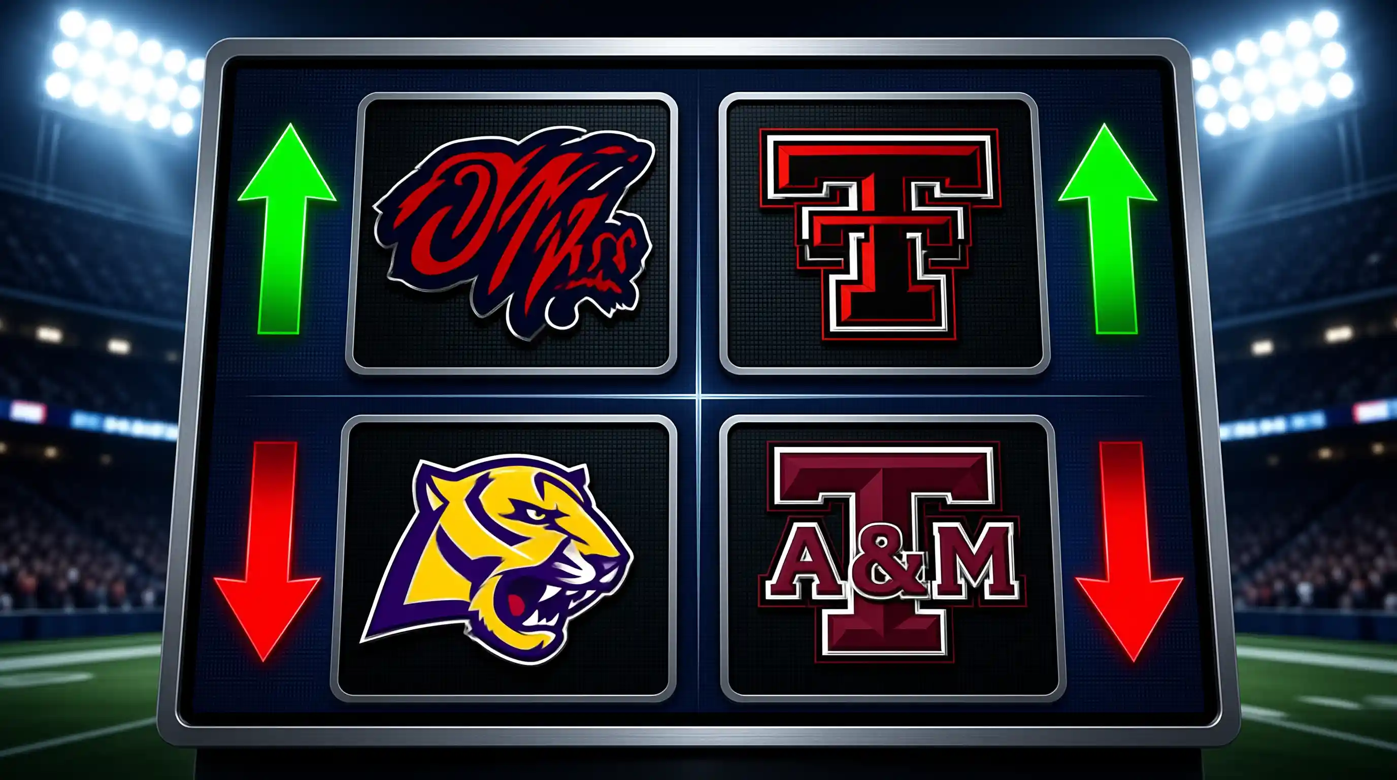 CFB 27 - Week 4 AP Poll Shakeup: Ole Miss Surges to No. 4, Texas Tech Cracks Top 10 for First Time Week 4 AP Poll Shakeup: Ole Miss Surges to No. 4, Texas Tech Cracks Top 10 for First Time